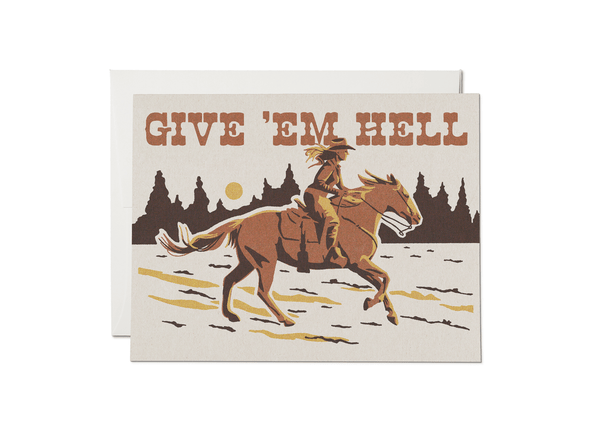 Give 'Em Hell Card - Harmony
