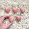 Pink Felt Heart - Harmony