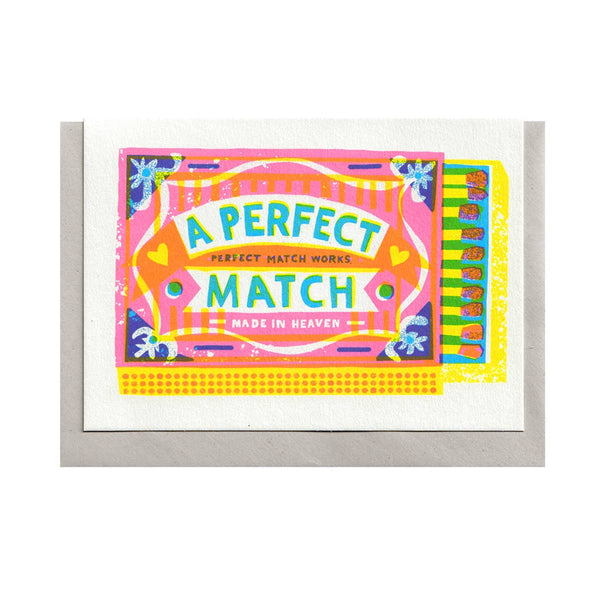 A Perfect Match A6 Card - Harmony