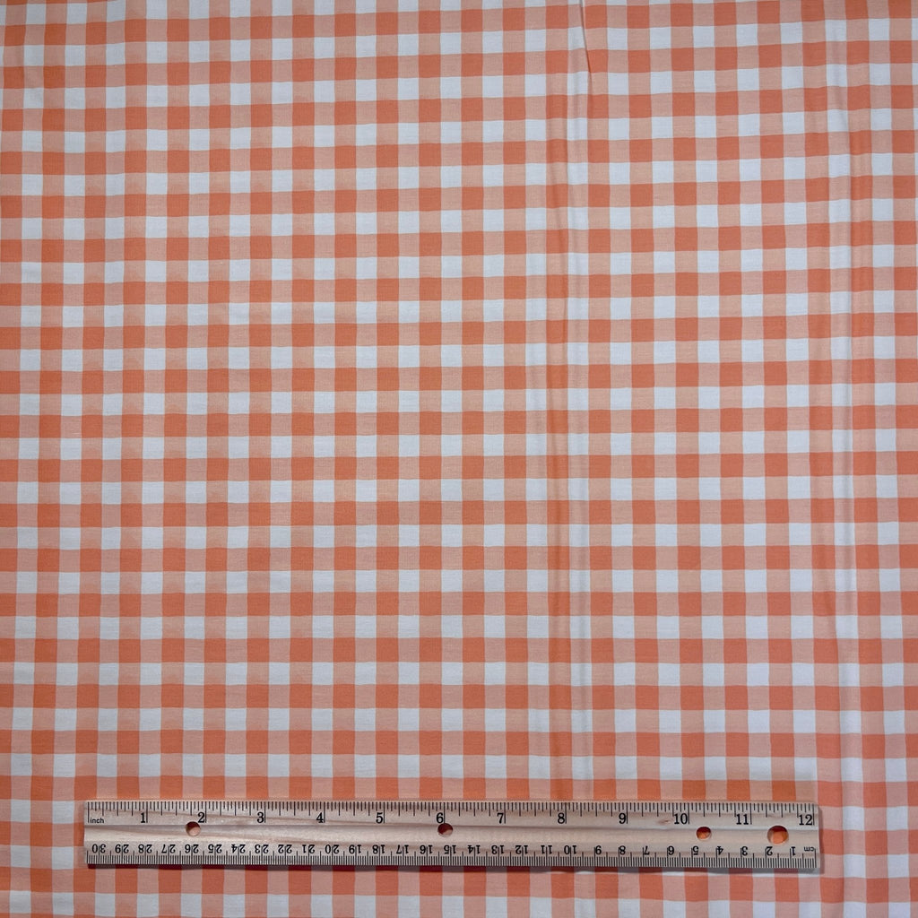 Small Plaid of my Dreams / Apricot - Harmony