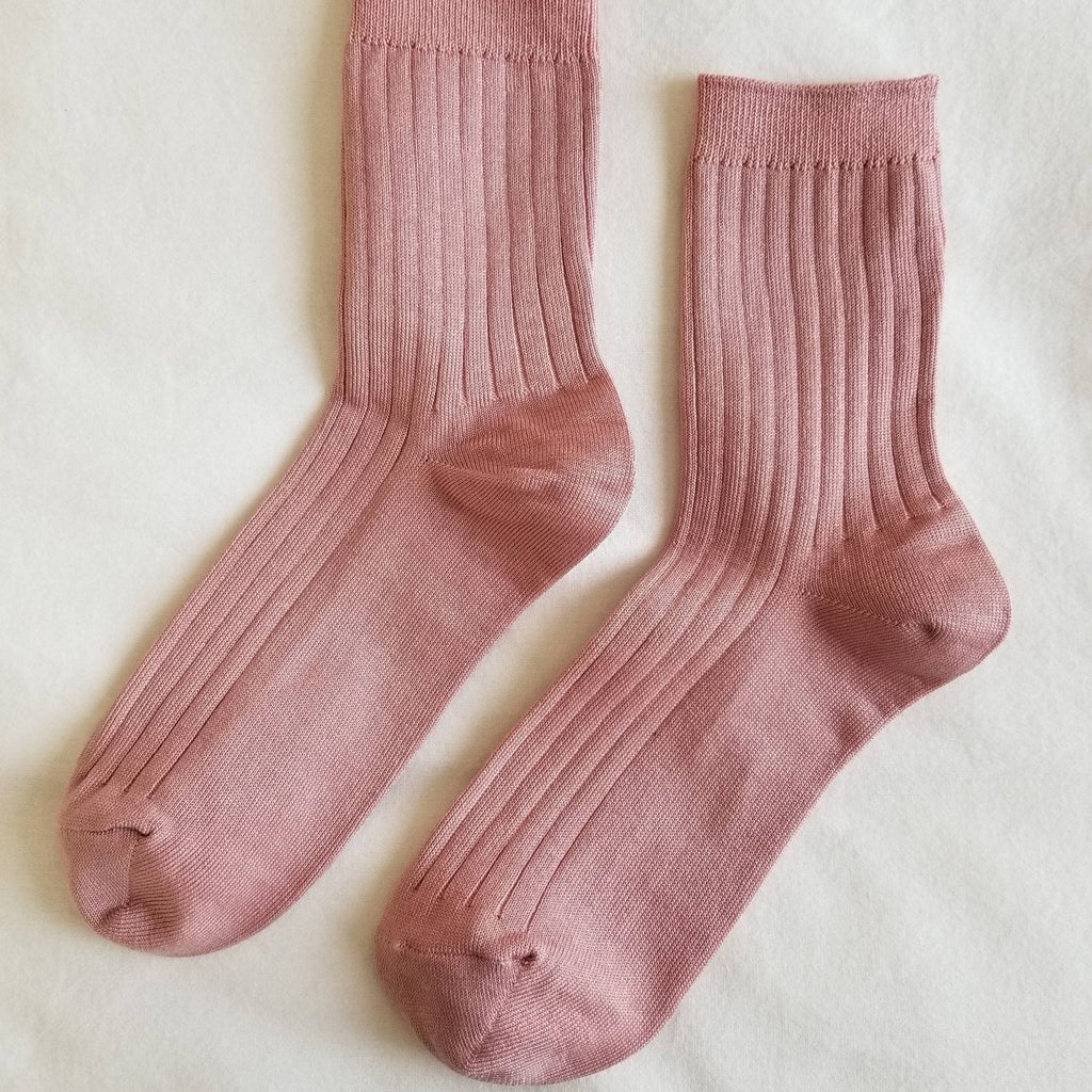 Her Socks - Mercerized Combed Cotton Rib - Harmony