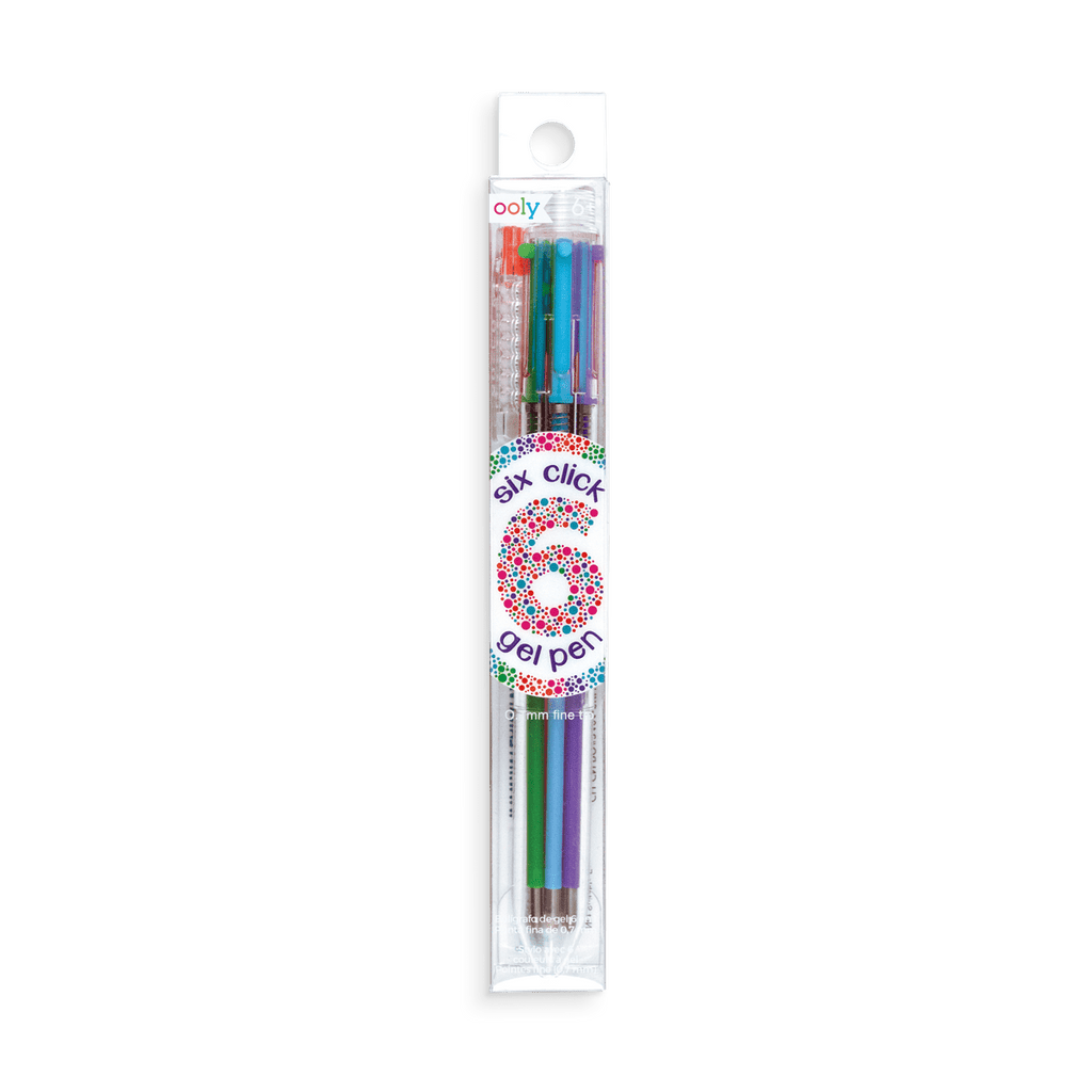 Six Click Colored Gel Pen - Classic - Harmony