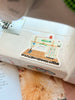 Retro Sewing Machine Vinyl Sticker - Harmony