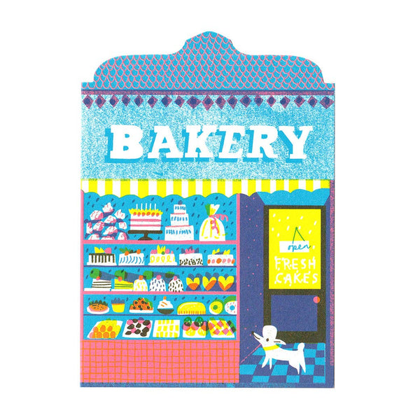 Bakery Shop Die Cut Card - Harmony