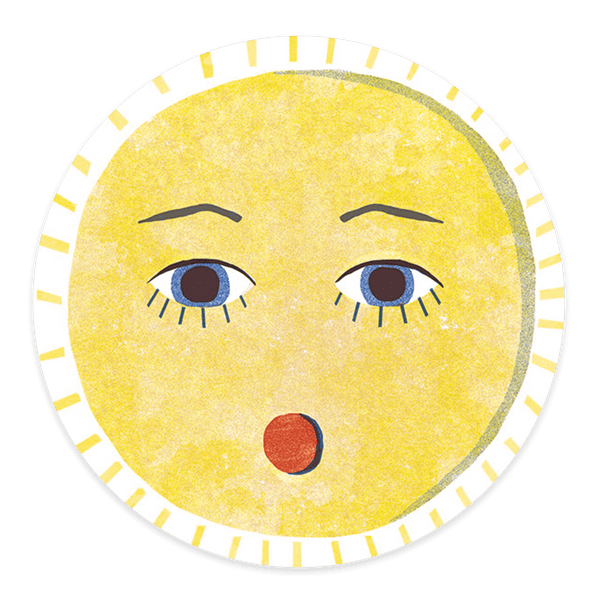 Sun | Soleil - individual sticker - Harmony