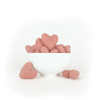 Pink Felt Heart - Harmony