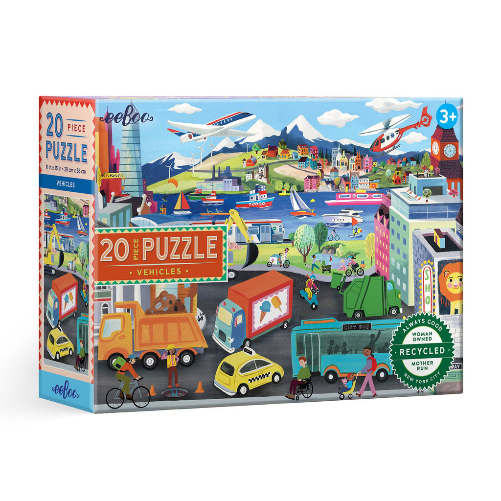 Vehicles 20 Piece Puzzle - Harmony