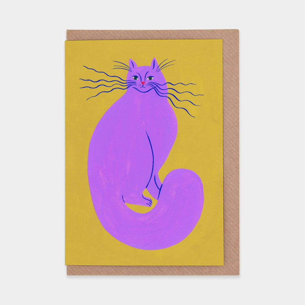 Electric Whiskers Greetings Card - Harmony