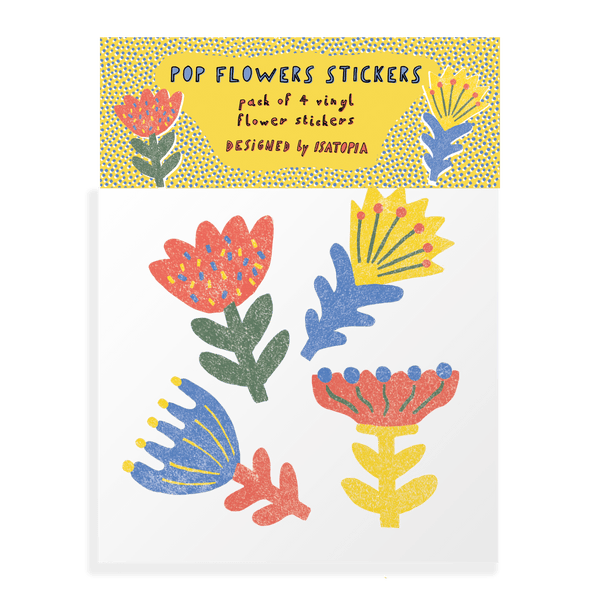 Pop Flowers Stickers Pack - Harmony