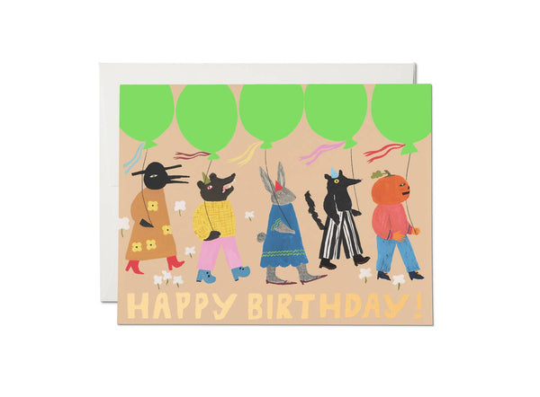 Birthday March Card - Harmony