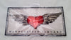 Tin Heart With Wings - Medium - Harmony