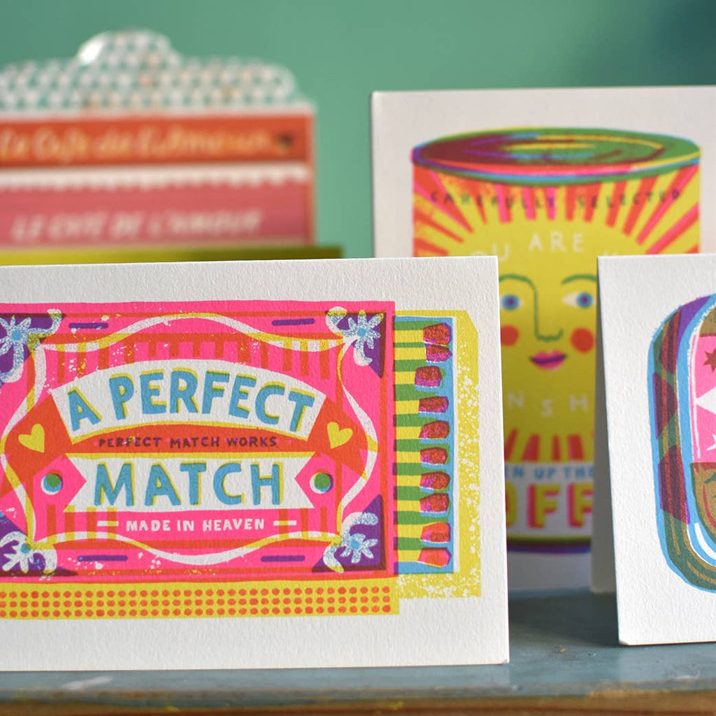 A Perfect Match A6 Card - Harmony