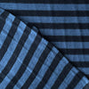 Deadstock Navy & Black Stripe Knit - Harmony