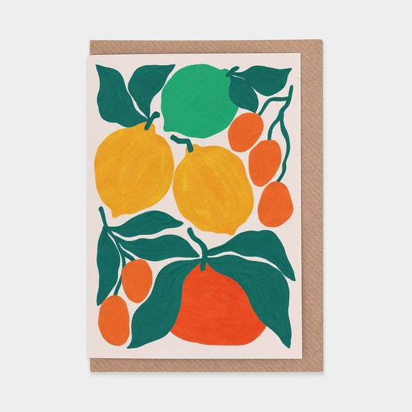 Citrus Greetings Card - Harmony