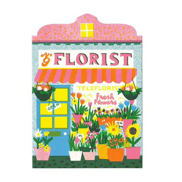 Florist Shop Die Cut Card - Harmony