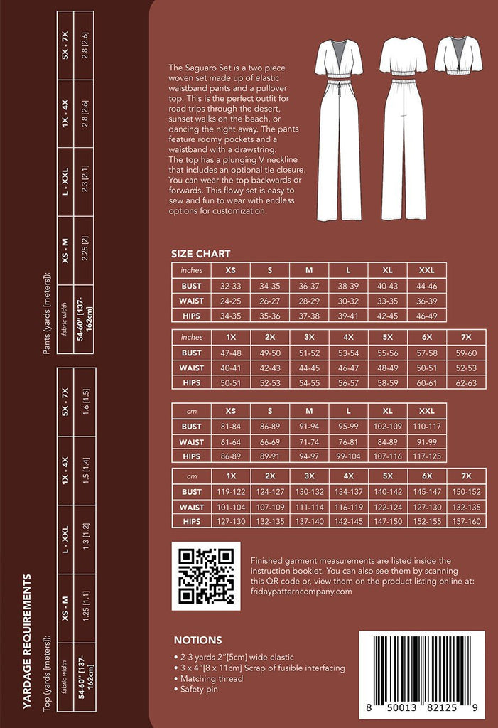 Saguaro Set / Printed Pattern – Harmony