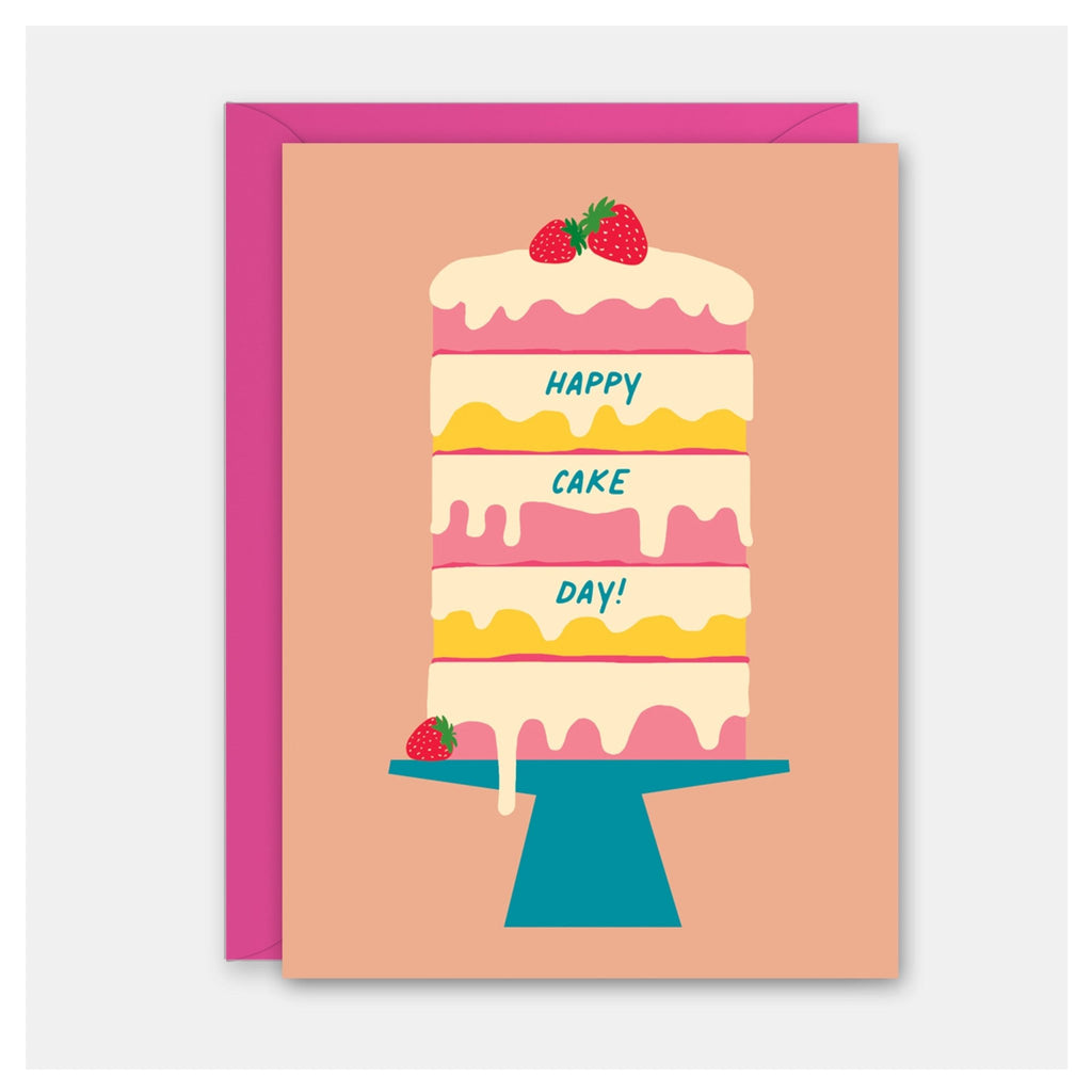 Happy Cake Day Birthday Card - Harmony