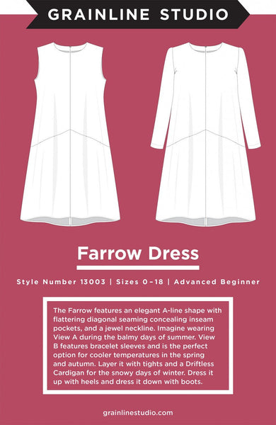 Grainline Studio / Farrow Dress - Harmony