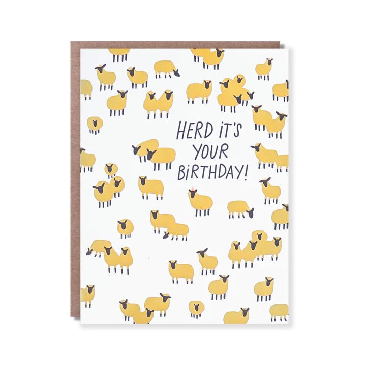 Herd It's Your Birthday Card - Harmony