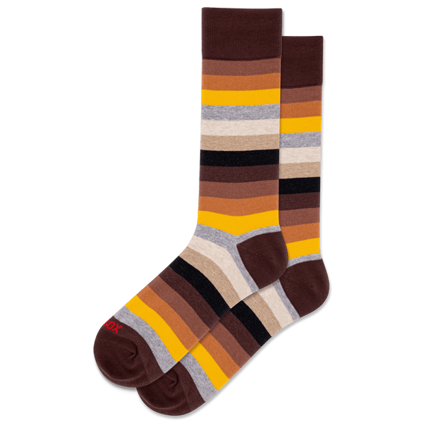 Men's Ombre Stripe Crew Socks - Harmony