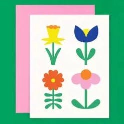 Blank Floral Mod Card - Harmony