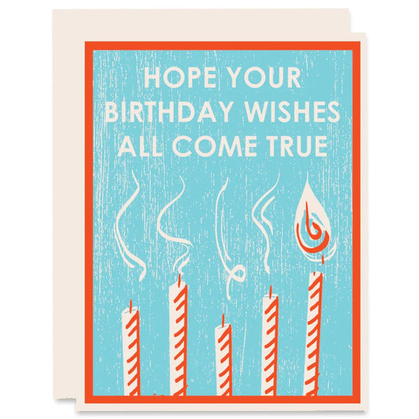 Birthday Wishes Card - Harmony