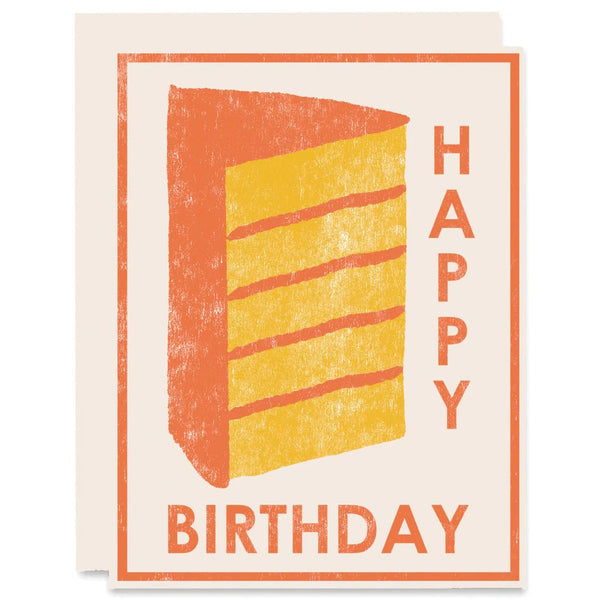 Cake Happy Birthday Card - Harmony
