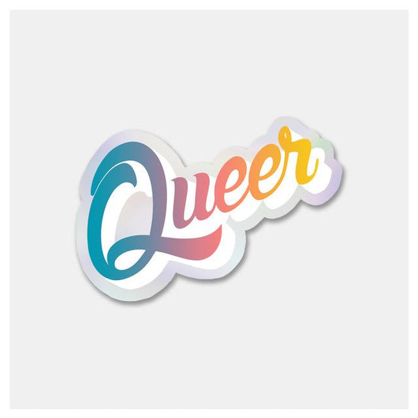 Queer Holographic Sticker - Harmony