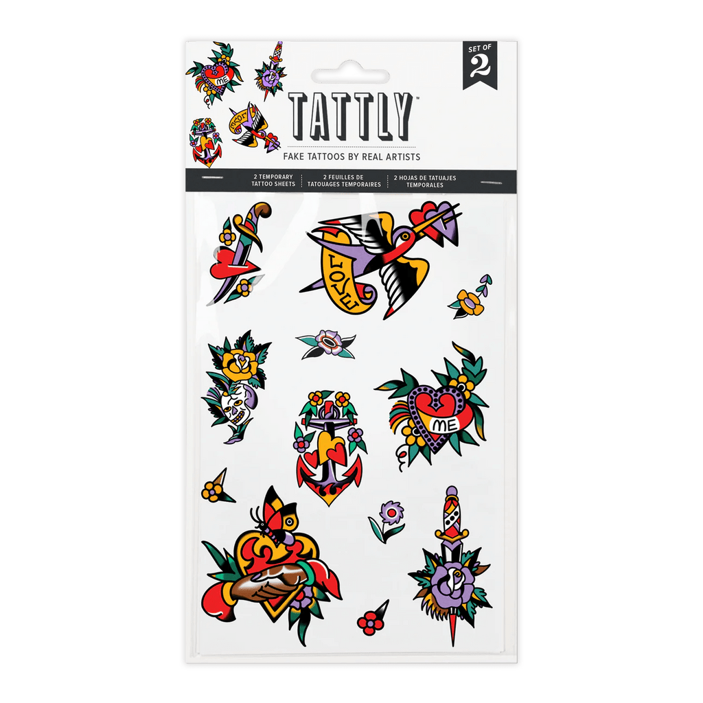 Tattle Tattoo Sheet - Harmony
