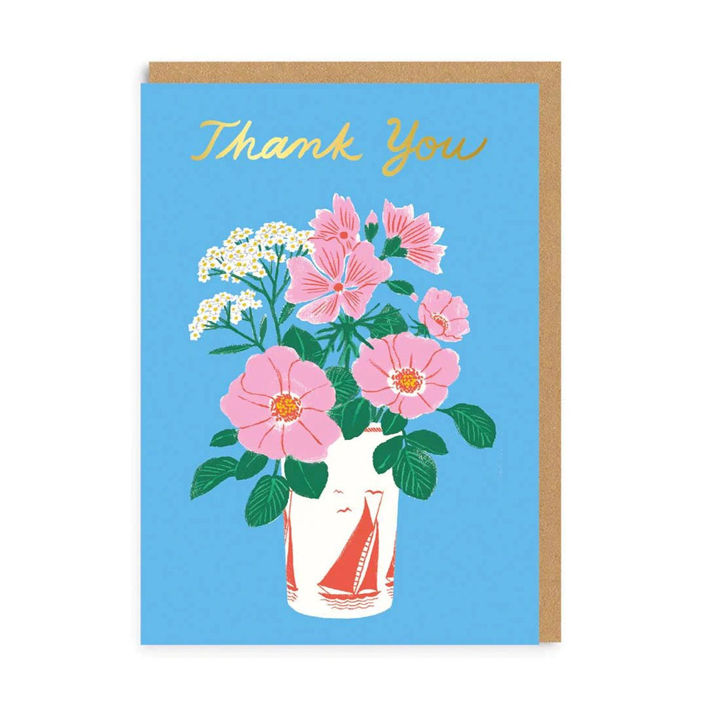 Thank You Floral Card - Harmony