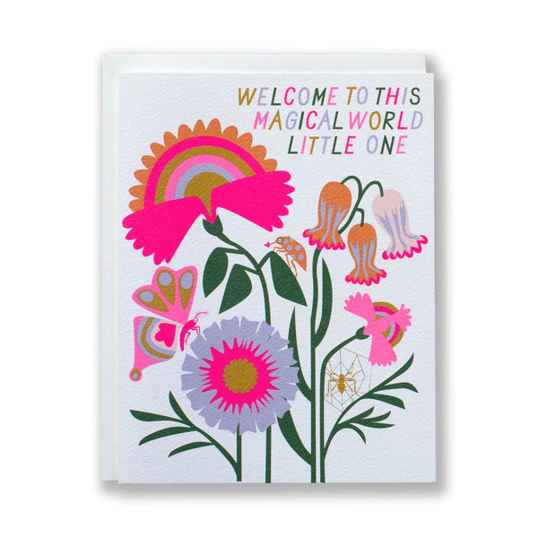 Welcome To This Magical World Card - Harmony