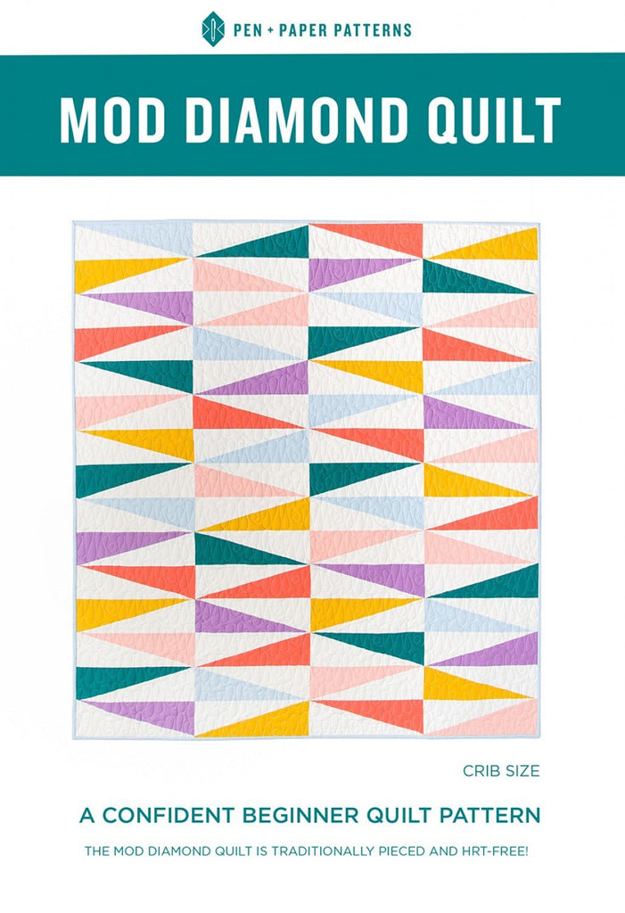 Pen and Paper Patterns / Mod Diamond Quilt - Harmony