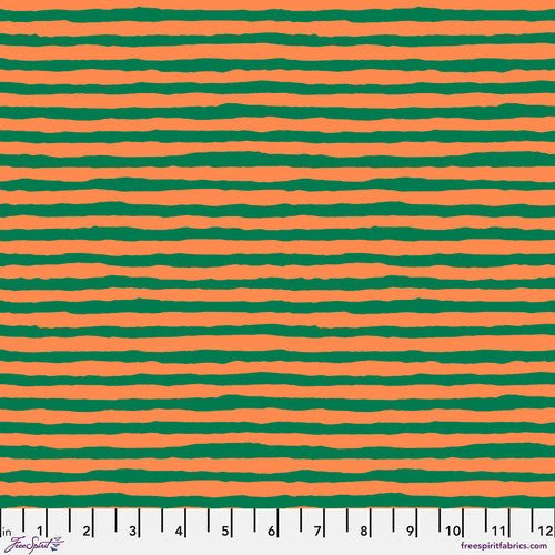 February 2024 / Comb Stripe / Green - Harmony