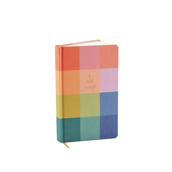 Copy of Bookcloth Journal - Rainbow Check - Harmony