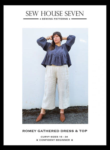 Sew House 7 / Romey Gathered Dress & Top - Harmony