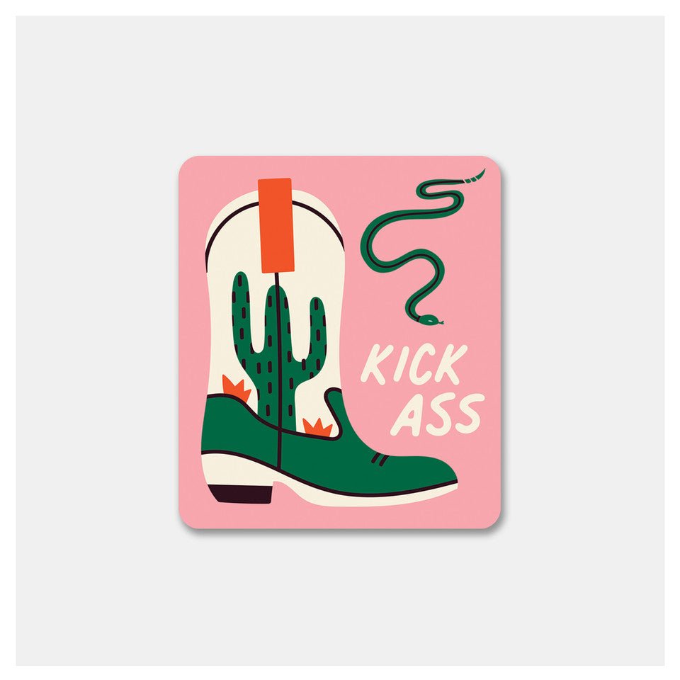 Kick Ass Boot Sticker - Harmony