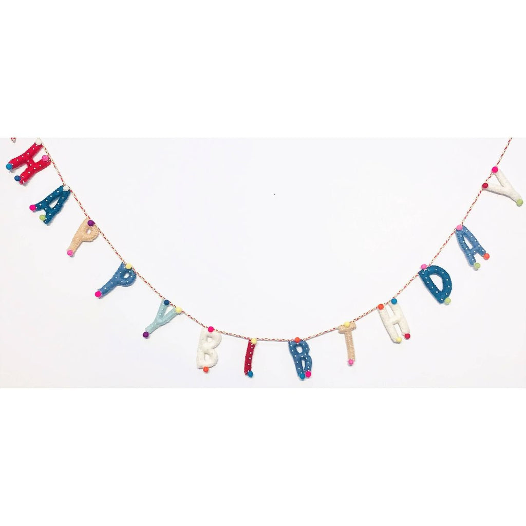 Happy Birthday Garland Multi - Harmony