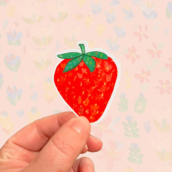 Strawberry Vinyl Sticker - Harmony