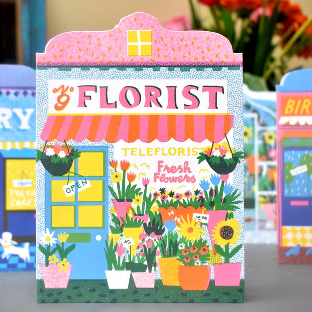 Florist Shop Die Cut Card - Harmony