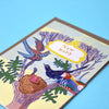 New Baby Bird A6 Greetings Card - Harmony