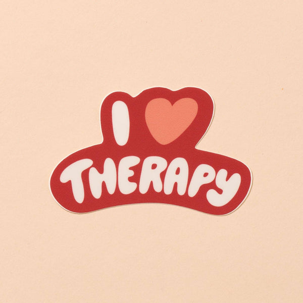 I Heart Therapy Vinyl Sticker - Harmony