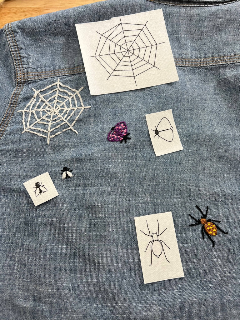 Bug Embroidery Patterns - Harmony