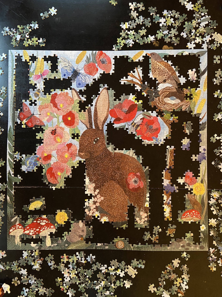 Poppy Bunny 1000 Piece Puzzle - Harmony