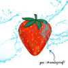 Strawberry Vinyl Sticker - Harmony