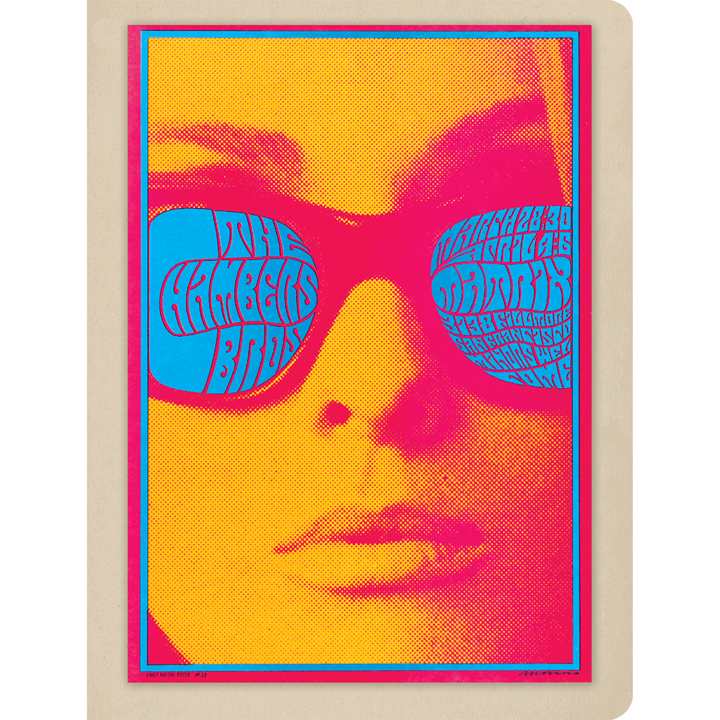 Groovy Sunglasses - Psychedelic Posters Notebook - Harmony