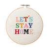 Let's Stay Home Cross Stitch Kit - Harmony