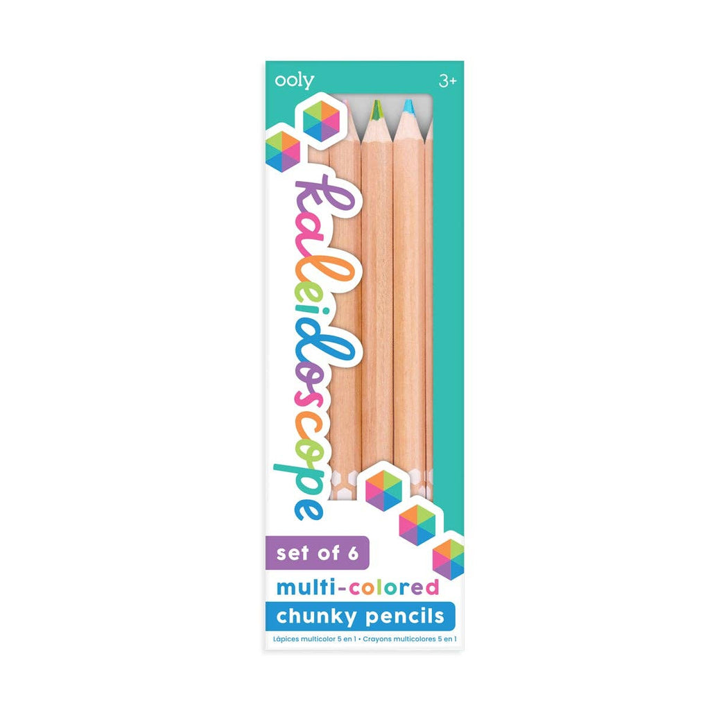 Kaleidoscope Multi-Colored Pencils - Set of 6 - Harmony