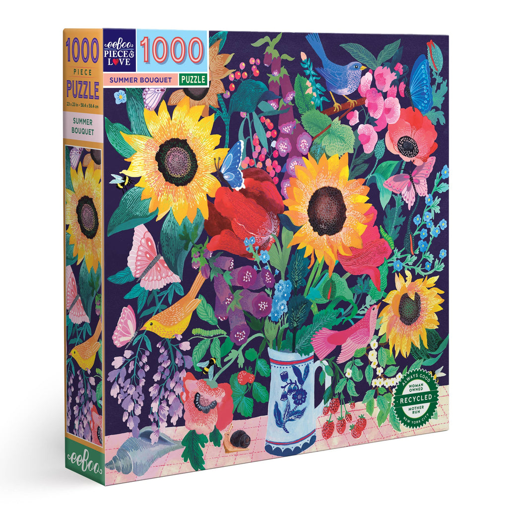 Summer Bouquet 1000 Piece Puzzle - Harmony