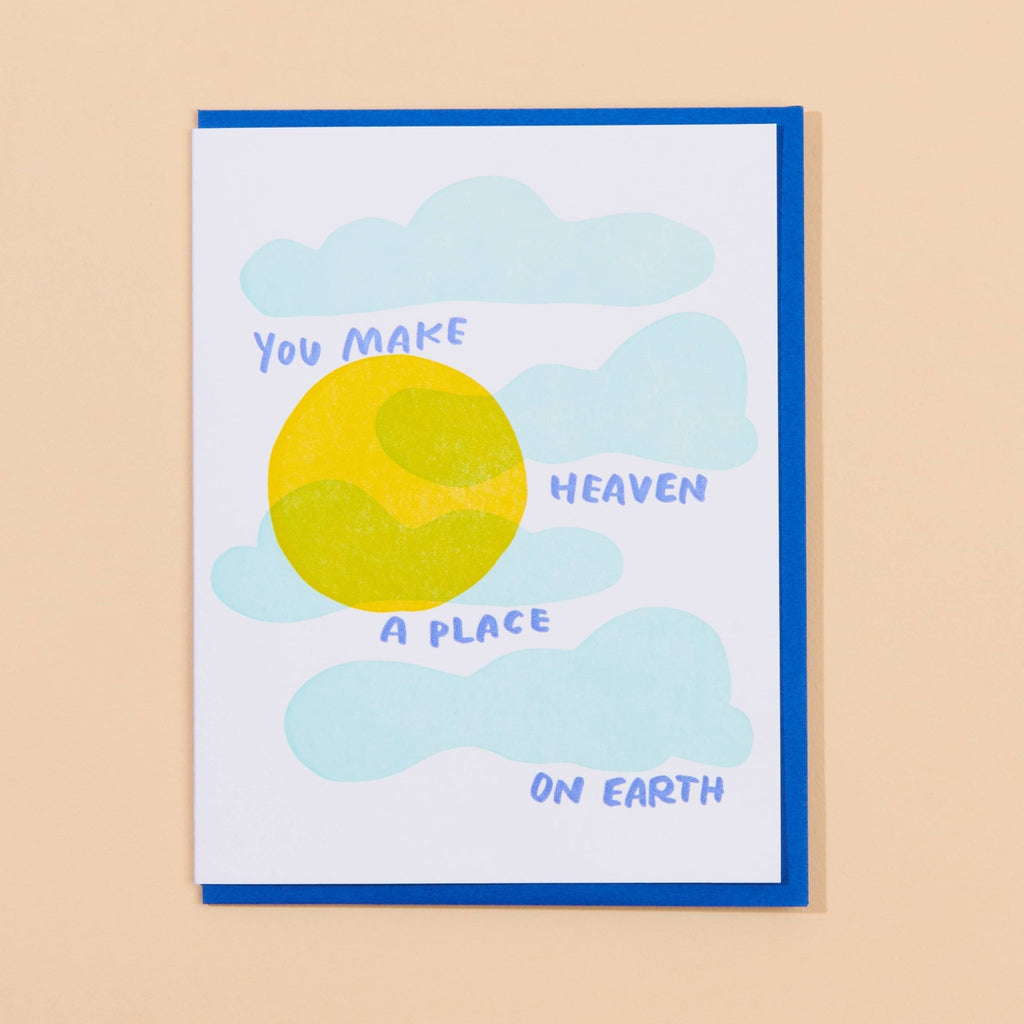 Heaven on Earth Letterpress Card - Harmony