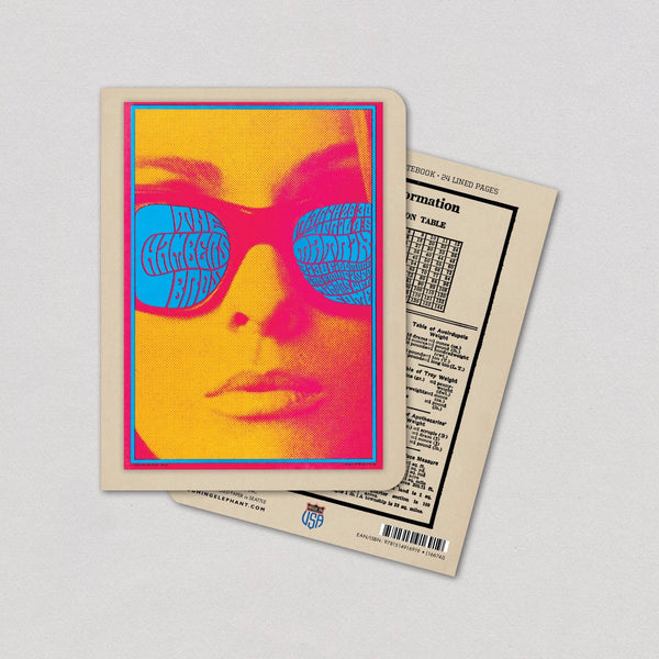 Groovy Sunglasses - Psychedelic Posters Notebook - Harmony